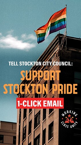 2023-06-13 WCU Support Stockton Pride - Story Link